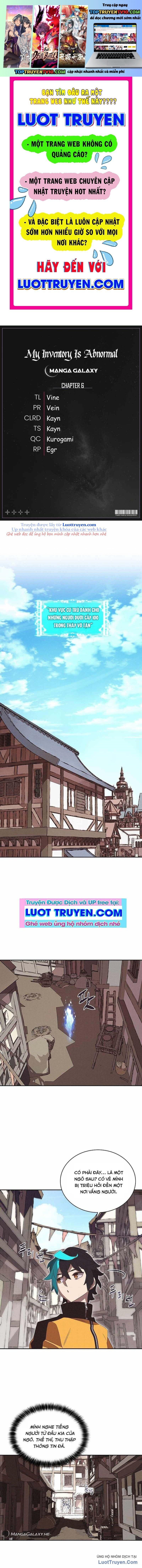 Kho Đồ Bất Thường Chap 6 - Next Chap 7