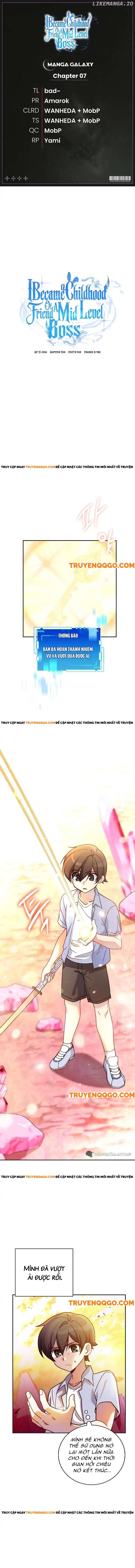 Tôi Trở Thành Bạn Thời Thơ Ấu Của Boss Cấp Trung Chap 7 - Next Chap 8
