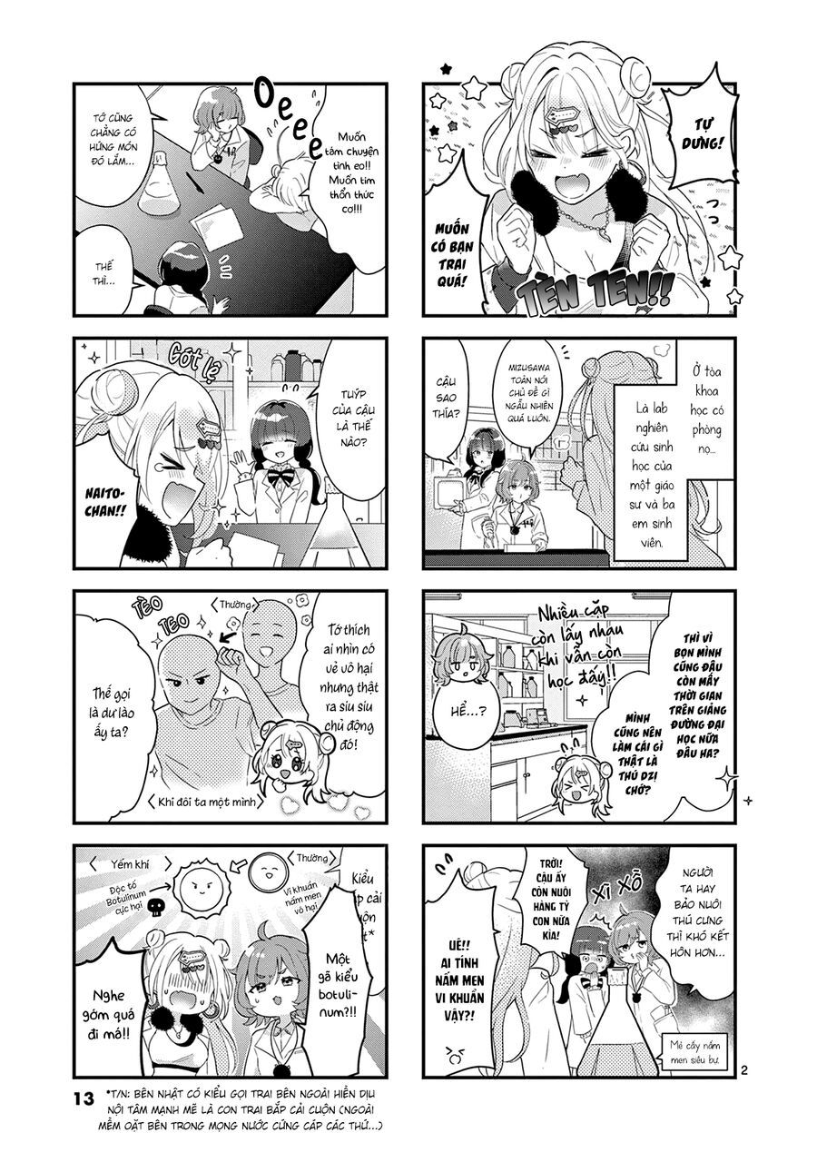 Lalalab☆ ~Gal To Kagaku To Seishun To!~ Chap 2 - Next Chap 3