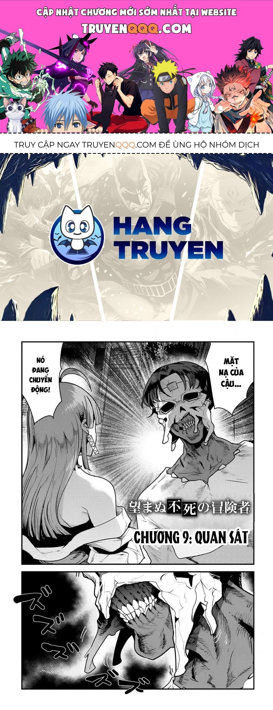 Cuộc Phiêu Lưu Của Kẻ Bất Tử Không Mong Muốn Chap 9 - Next Chap 10