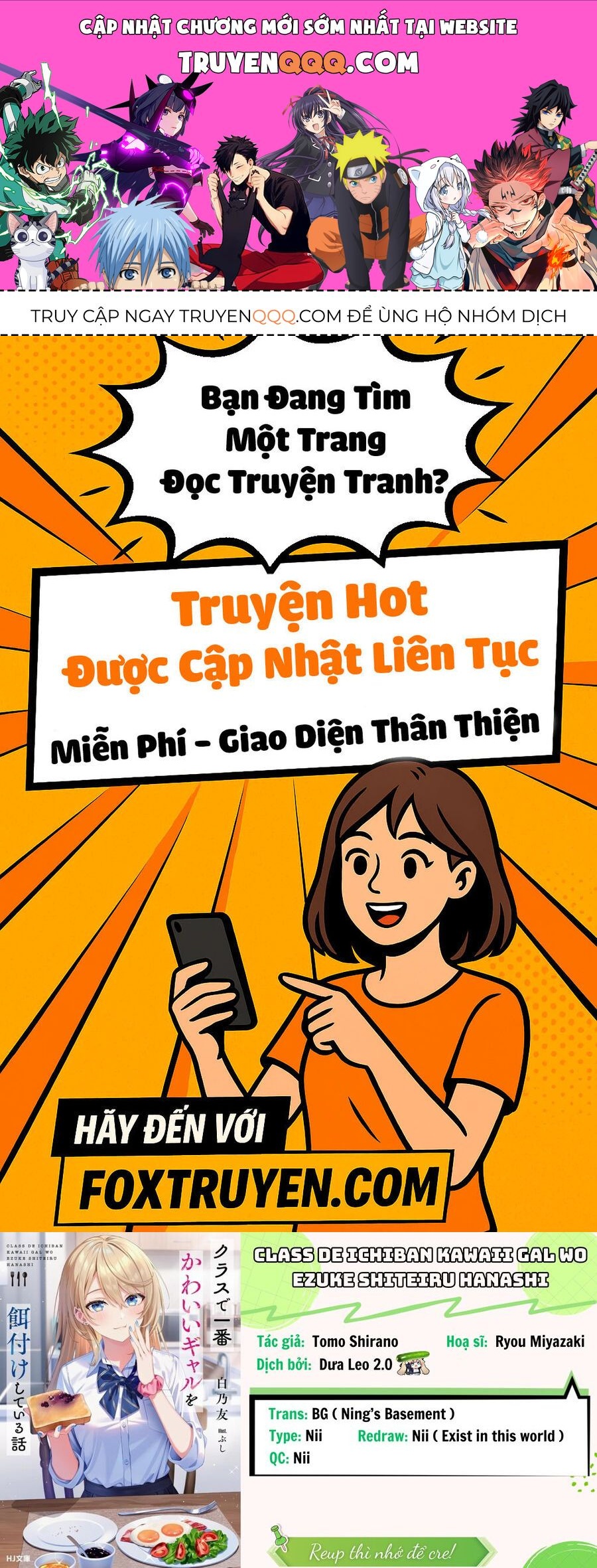 Class De Ichiban Kawaii Gal Wo Ezuke Shiteiru Hanashi Chap 3 - Next Chap 4