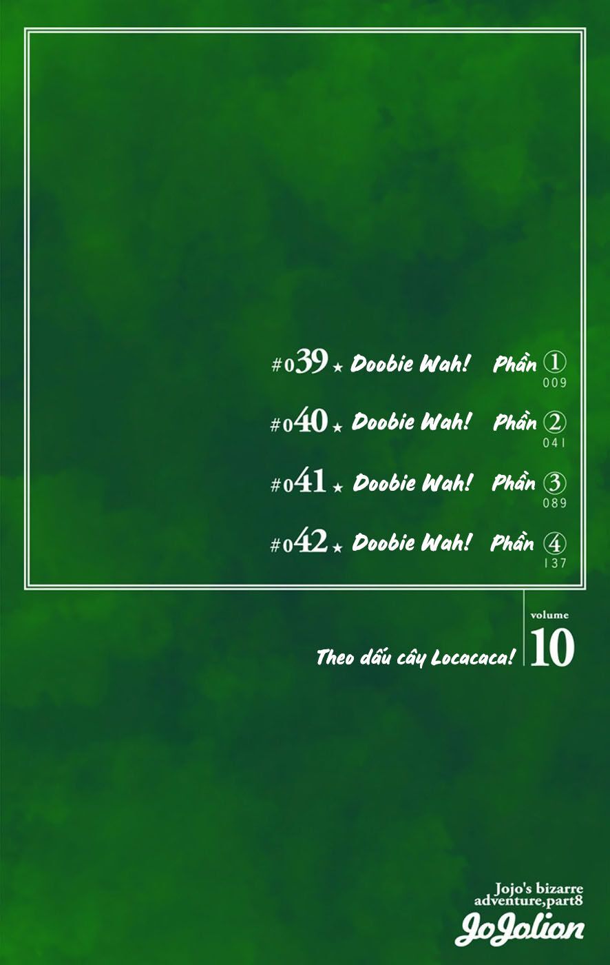 Cuộc Phiêu Lưu Kì Bí Của Jojo Phần 8: Jojolion Chap 39 - Next Chap 40