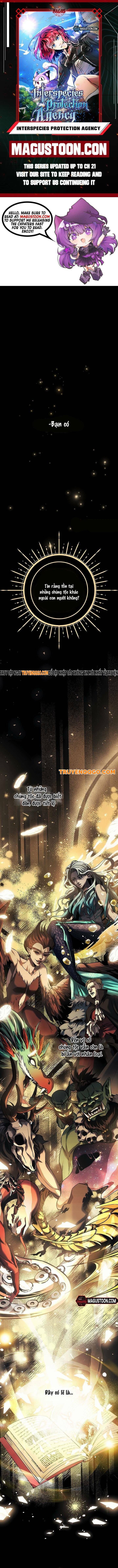 Cục Quản Lí Bảo Vệ Dị Chủng Chap 1 - Next Chap 2