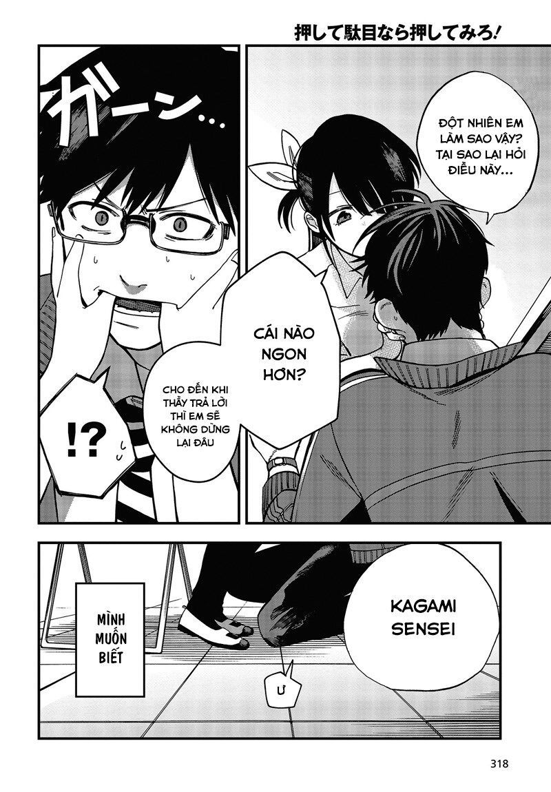 Oshite Dame Nara Oshite Miro! Chap 3 - Next Chap 4