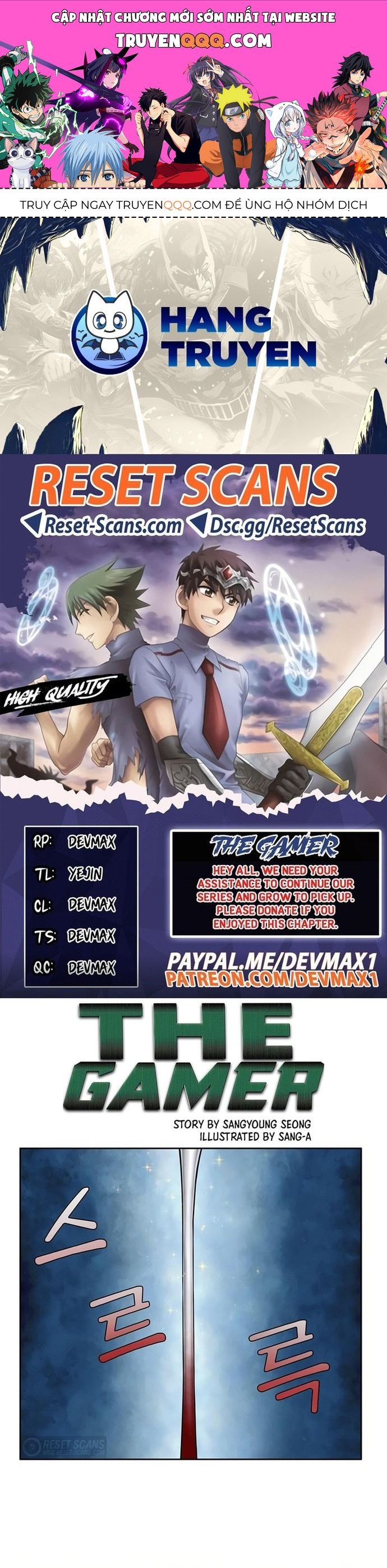 Thế Giới Game Thủ Chap 455 - Next Chap 456