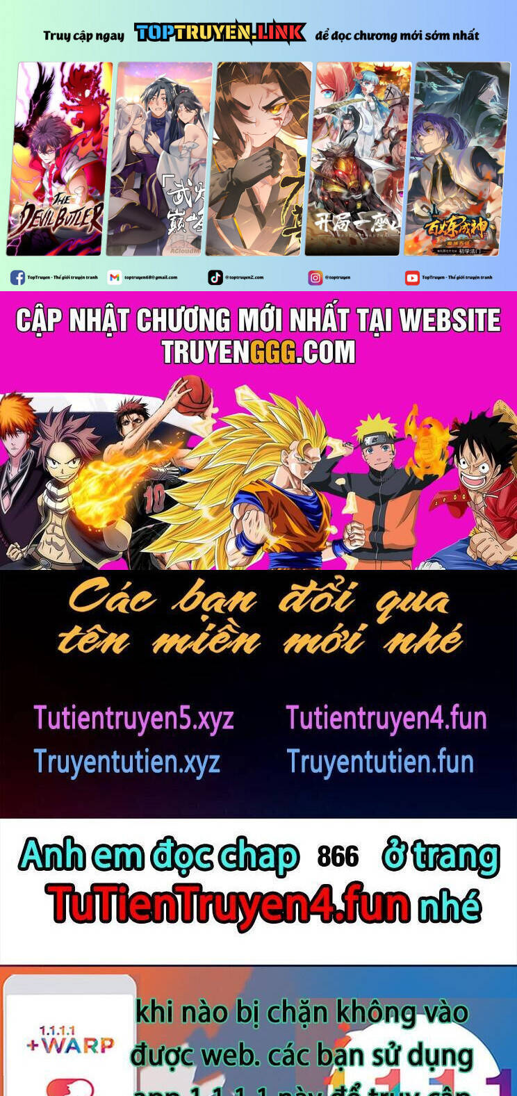 Tuyệt Thế Võ Thần Chap 865 - Next Chap 866