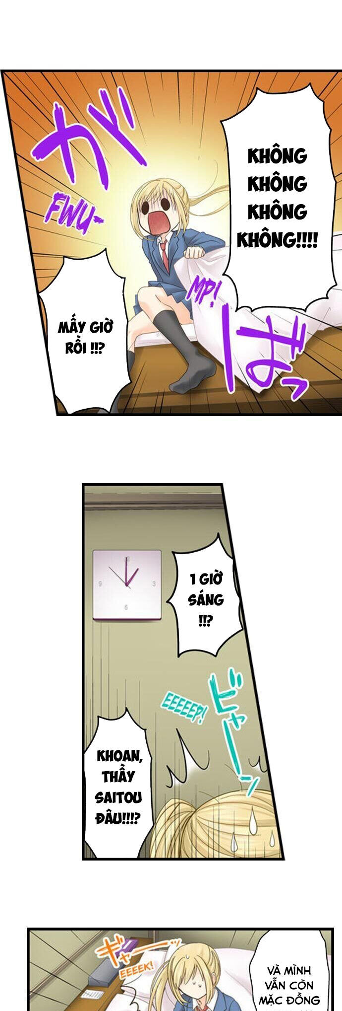 Thầy Giáo , Xin Vui Lòng Giải Quyết Vấn Đề Của Em Chap 9 - Next Chap 10