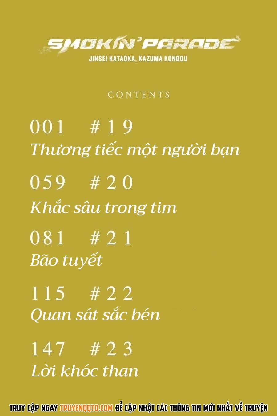 Smokin'parade Chap 19 - Next Chap 20