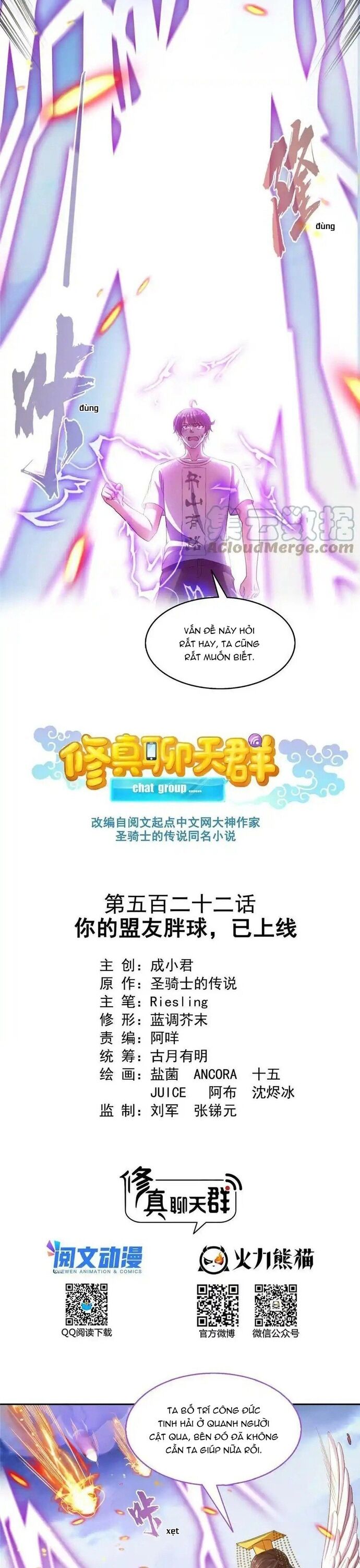 Tu Chân Nói Chuyện Phiếm Quần Chap 522 - Next Chap 523