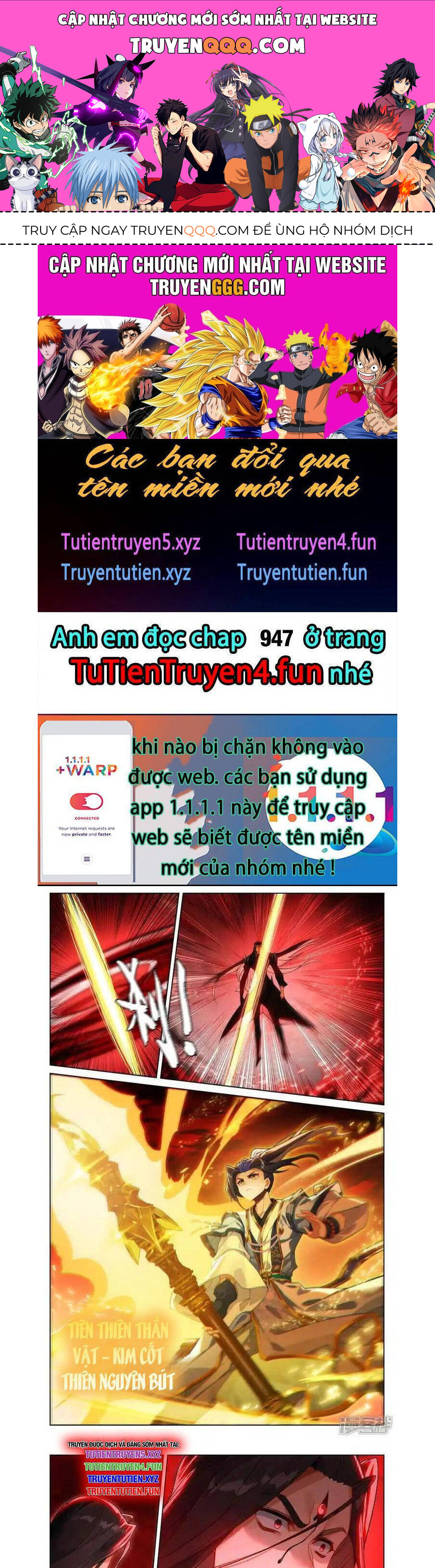 Nguyên Tôn Chap 947 - Next Chap 948
