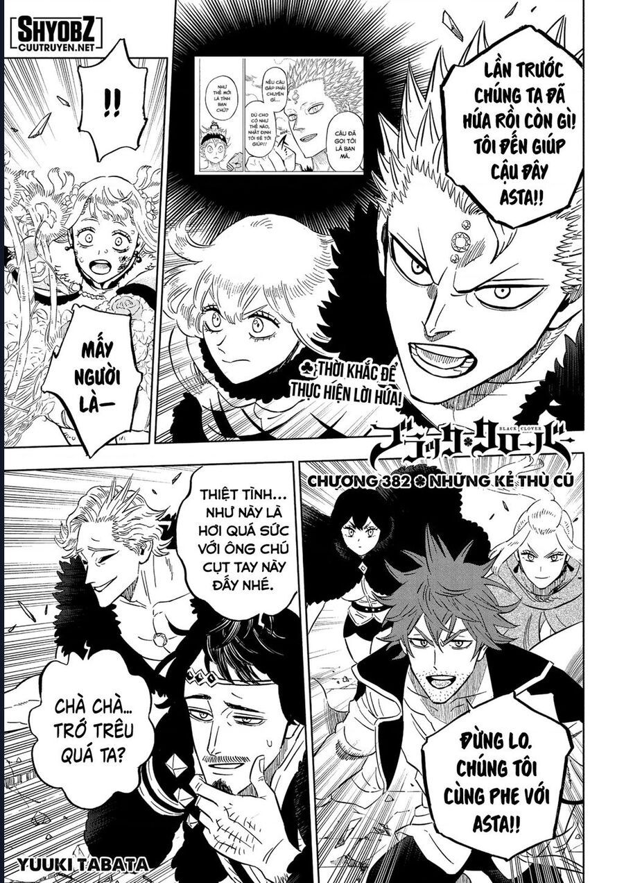 Black Clover - Thế Giới Phép Thuật Chap 382 - Next Chap 383