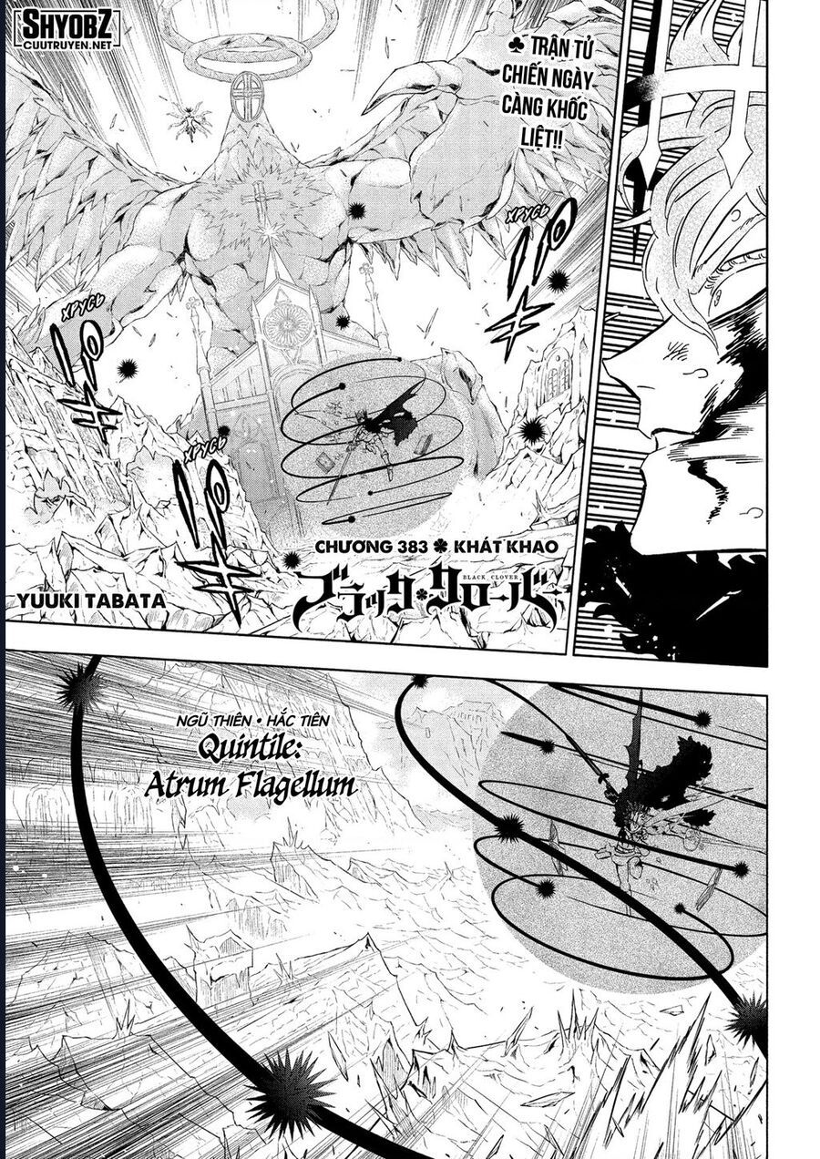 Black Clover - Thế Giới Phép Thuật Chap 383 - Next Chap 384