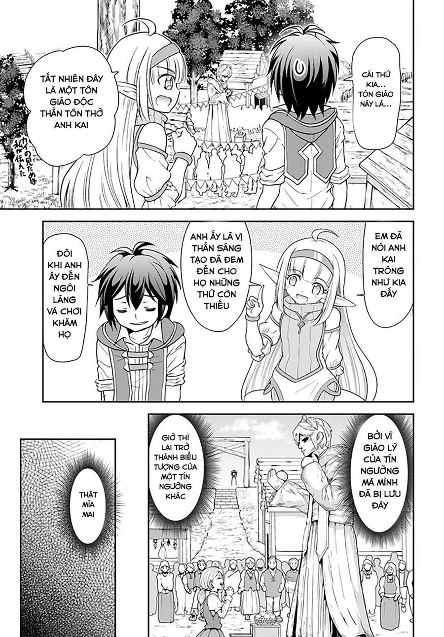 Tenohira Kaitaku Mura De Isekai Kenkokuki: Fueteku Yome-Tachi To Nonbiri Mujintou Life Chap 23.4 - Next Chap 24.4