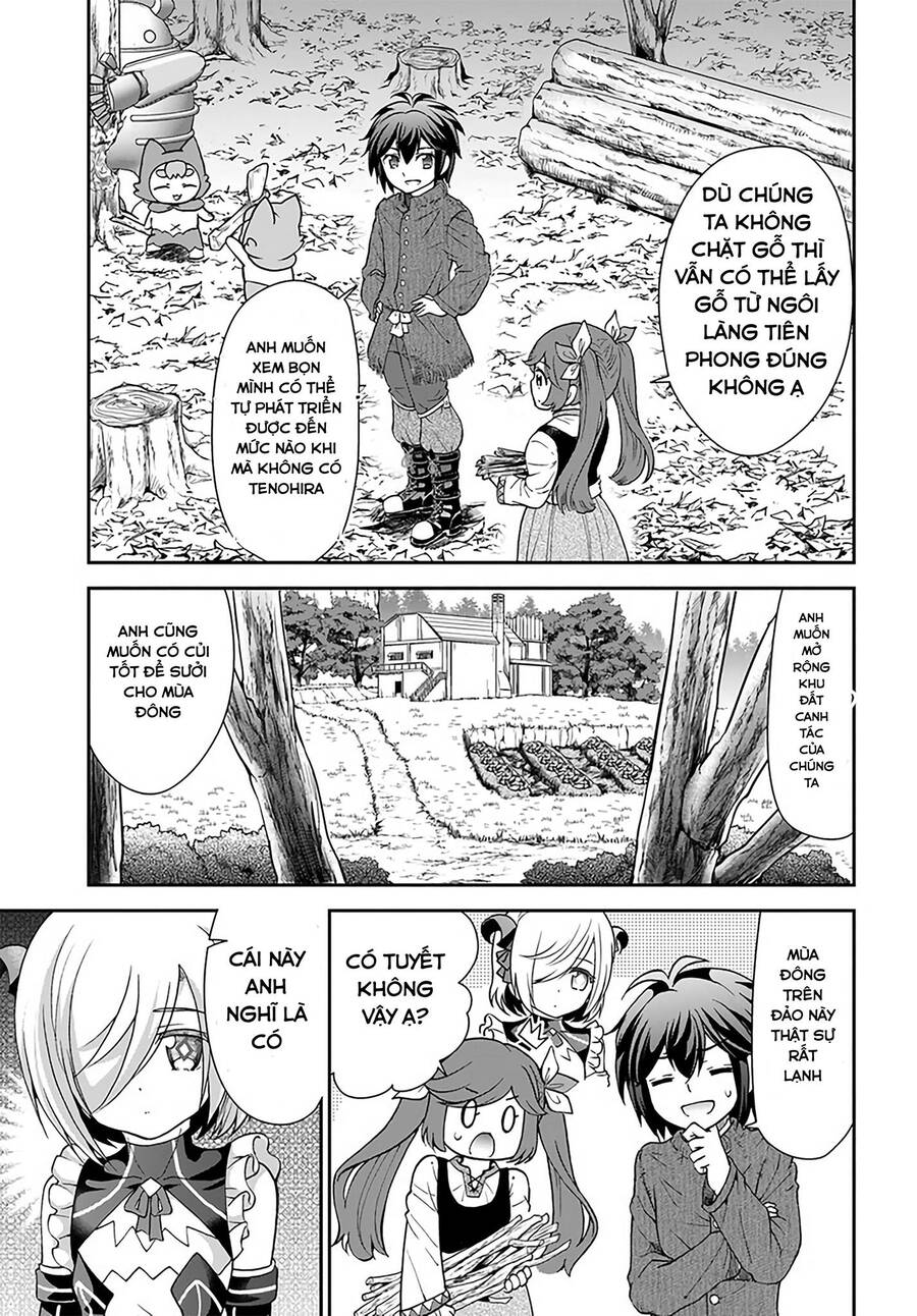 Tenohira Kaitaku Mura De Isekai Kenkokuki: Fueteku Yome-Tachi To Nonbiri Mujintou Life Chap 23.4 - Next Chap 24.4