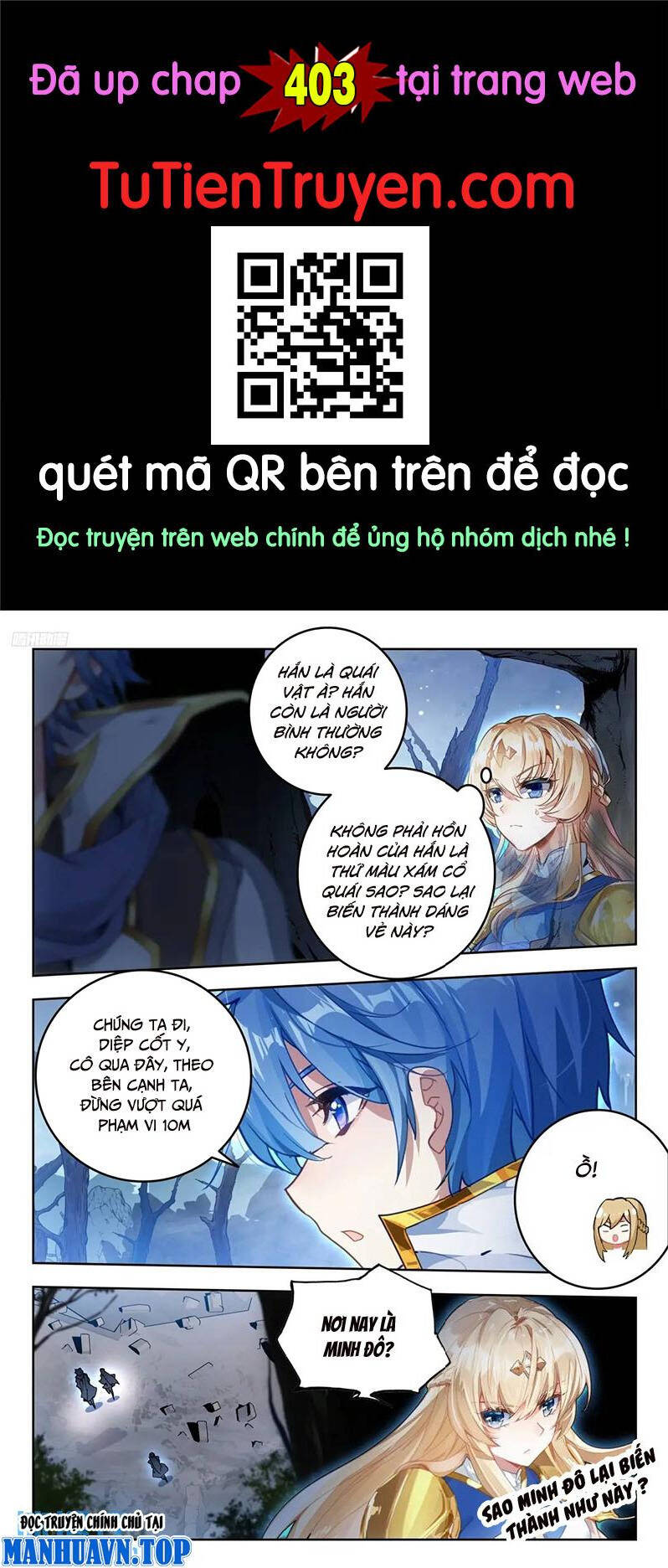 Tuyệt Thế Đường Môn Chap 402 - Next Chap 403