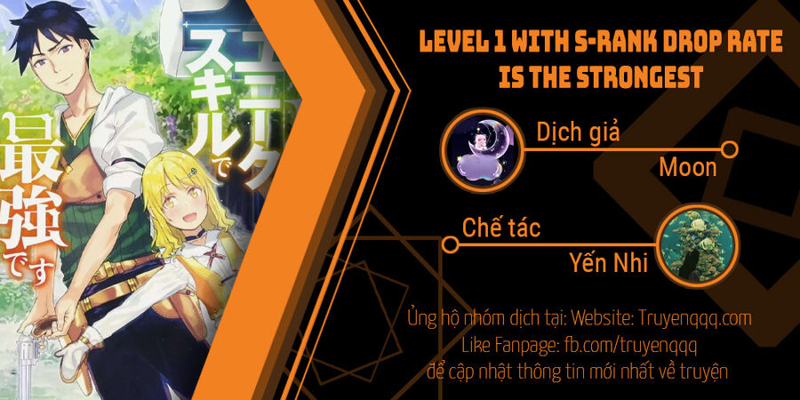 Level 1 With S-Rank Drop Rate Is The Strongest Chap 13 - Next Chap 14