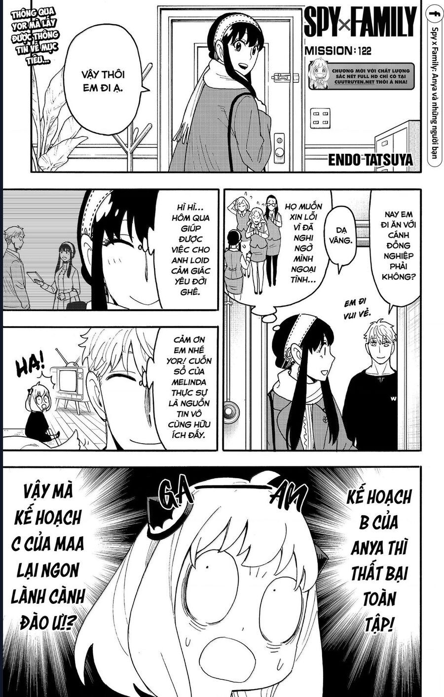 Gia Đình Điệp Viên Chap 122 - Next Chap 123