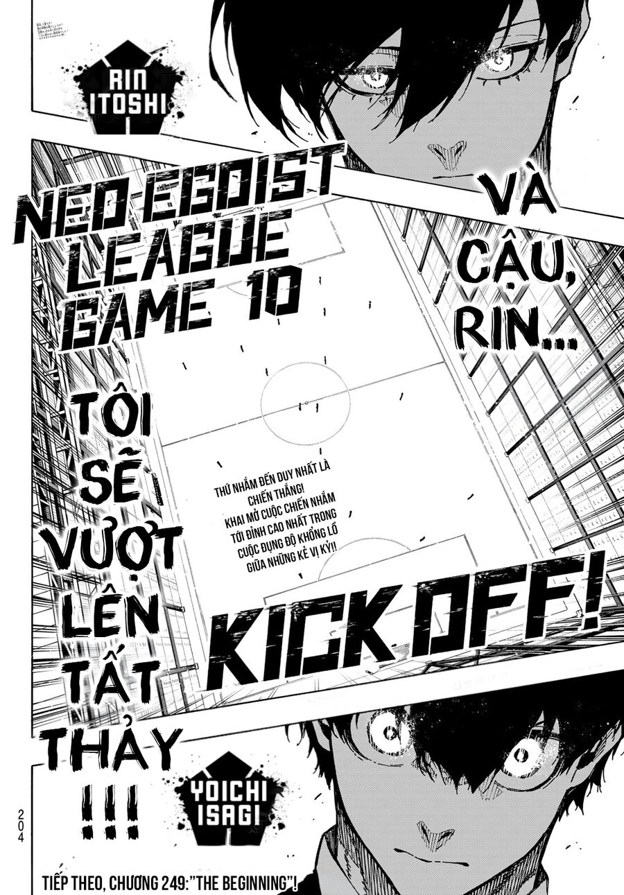 Blue Lock Chap 248 - Next Chap 249