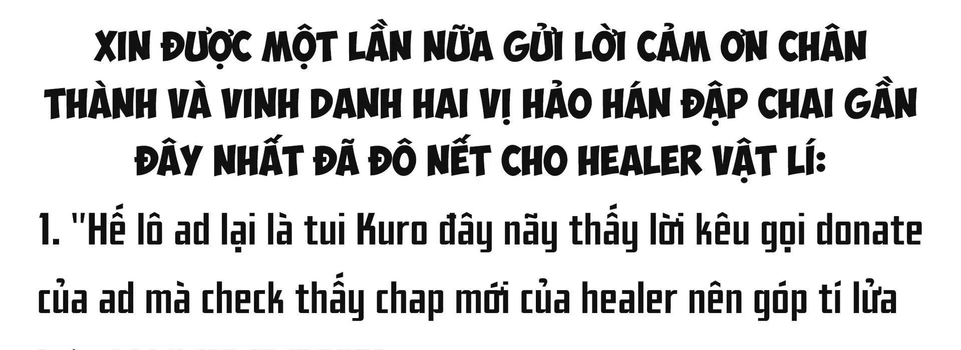 Là Healer Nhưng Lại Có Mặt Trên Chiến Trường Chap 78 - Next Chap 79