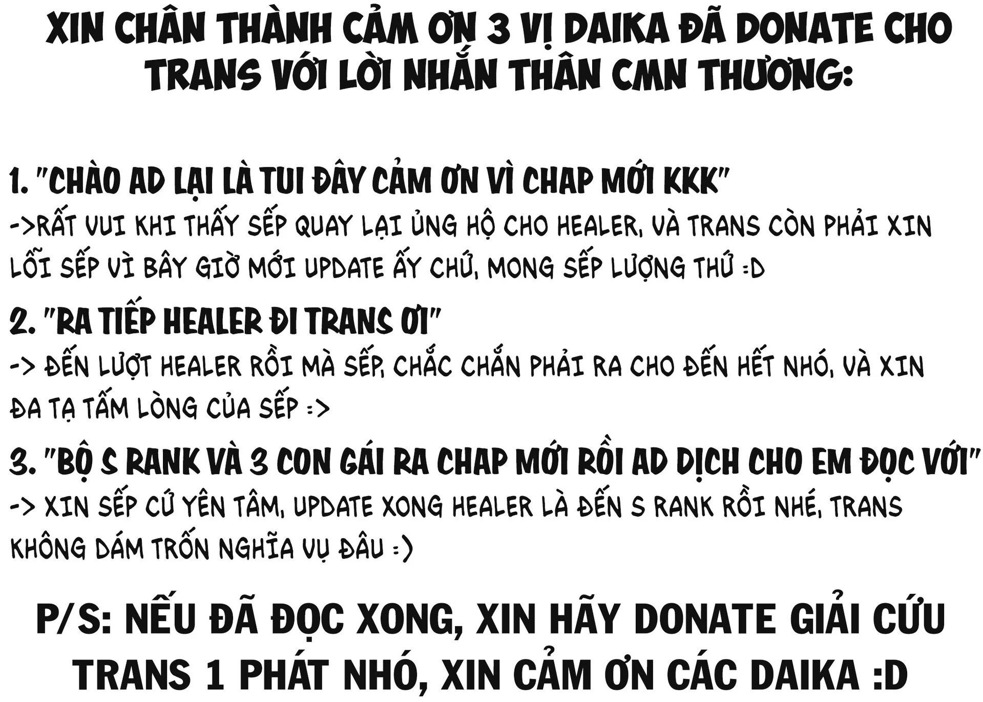 Là Healer Nhưng Lại Có Mặt Trên Chiến Trường Chap 79 - Next Chap 80