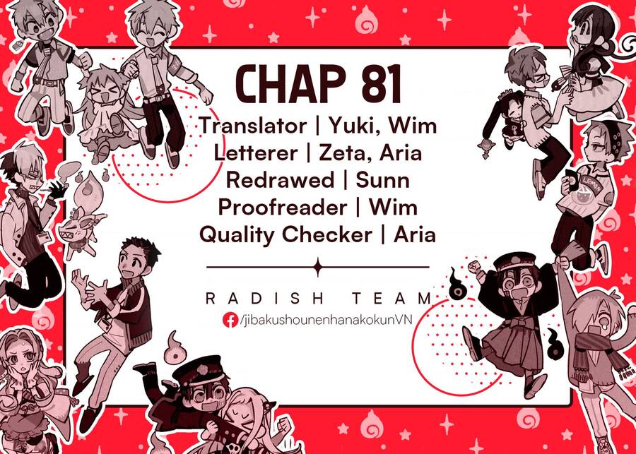 Hanako-Kun Nhà Xí Chap 81 - Next Chap 82