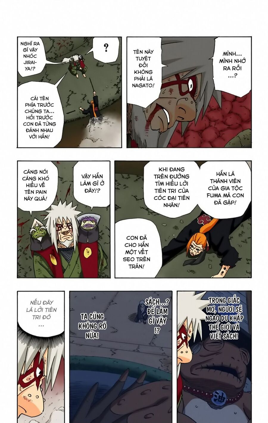 Naruto Full Màu Chap 381 - Next Chap 382