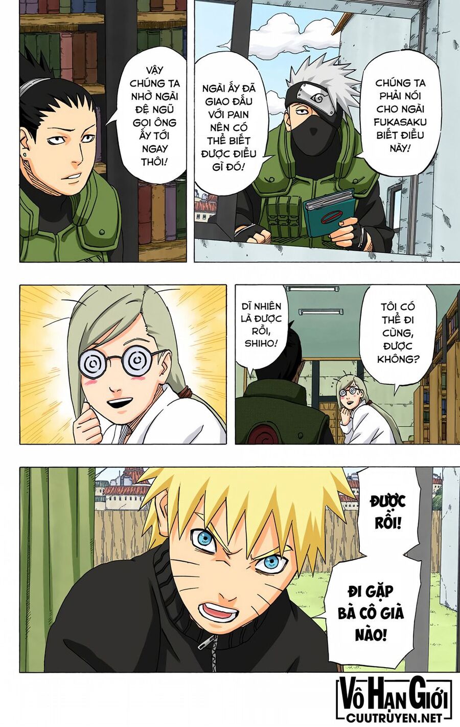 Naruto Full Màu Chap 407 - Next Chap 408