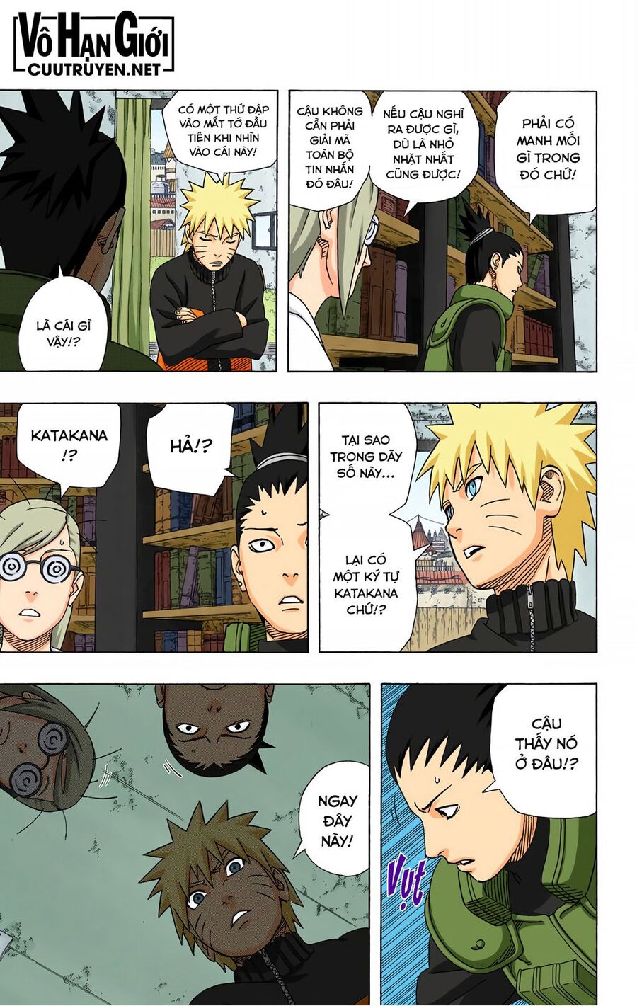 Naruto Full Màu Chap 407 - Next Chap 408