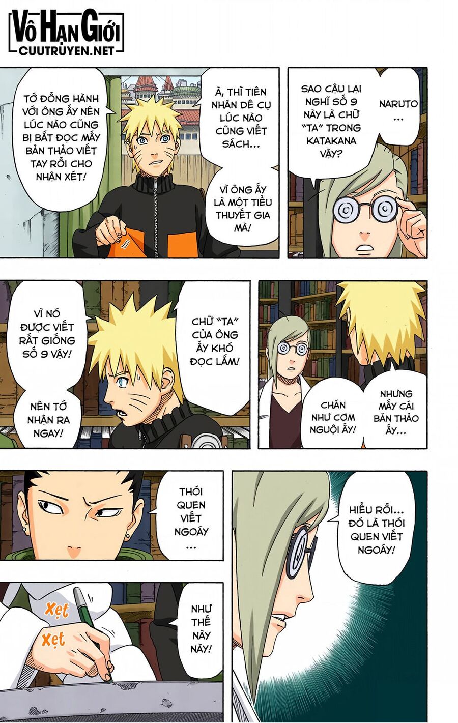 Naruto Full Màu Chap 407 - Next Chap 408