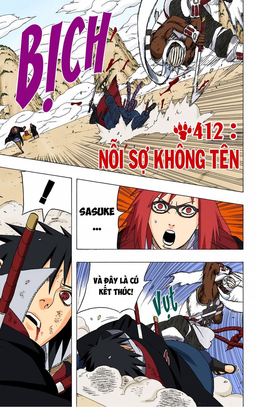 Naruto Full Màu Chap 412 - Next Chap 413