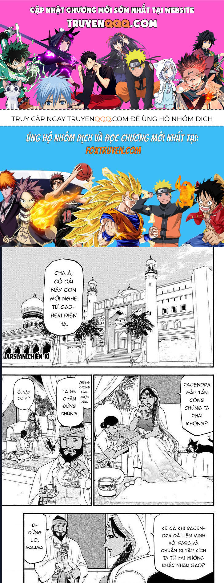 Huyền Thoại Arslan Chap 45 - Next Chap 46