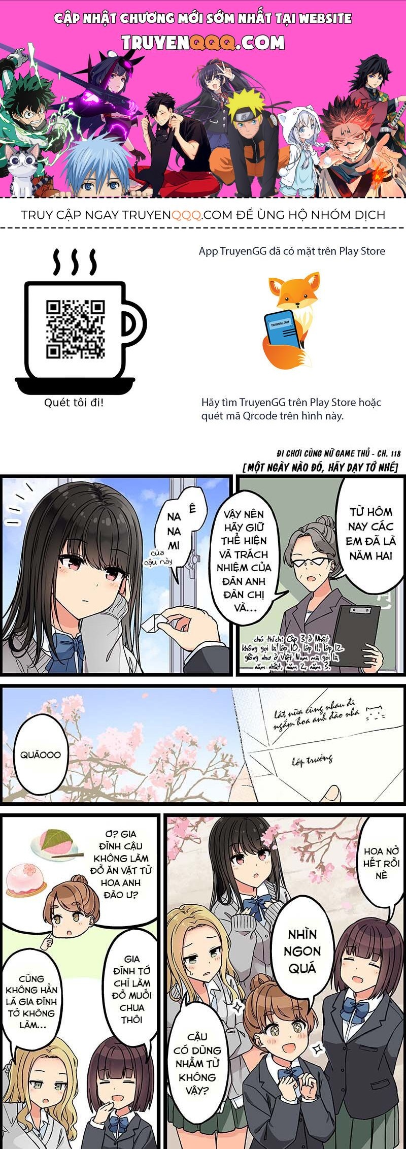 Đi Chơi Cùng Nữ Game Thủ Chap 118 - Next Chap 119