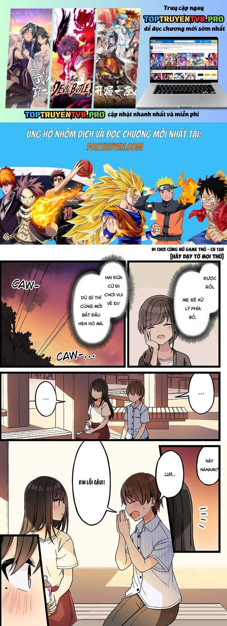 Đi Chơi Cùng Nữ Game Thủ Chap 138 - Next Chap 139