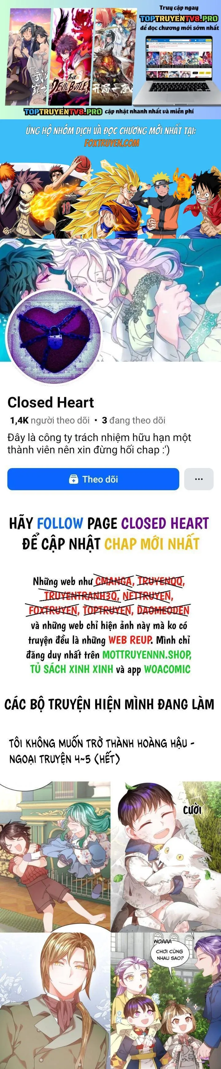 Tôi Không Muốn Trở Thành Hoàng Hậu Chap 129 - Next Chap 130