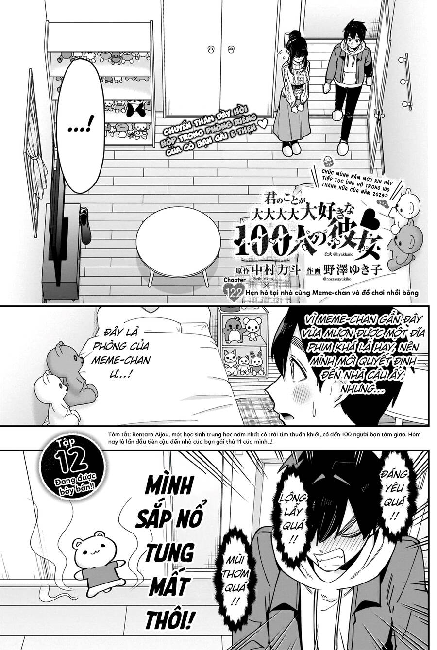 Kimi No Koto Ga Dai Dai Dai Dai Daisuki Na 100-Ri No Kanojo Chap 122 - Next Chap 123