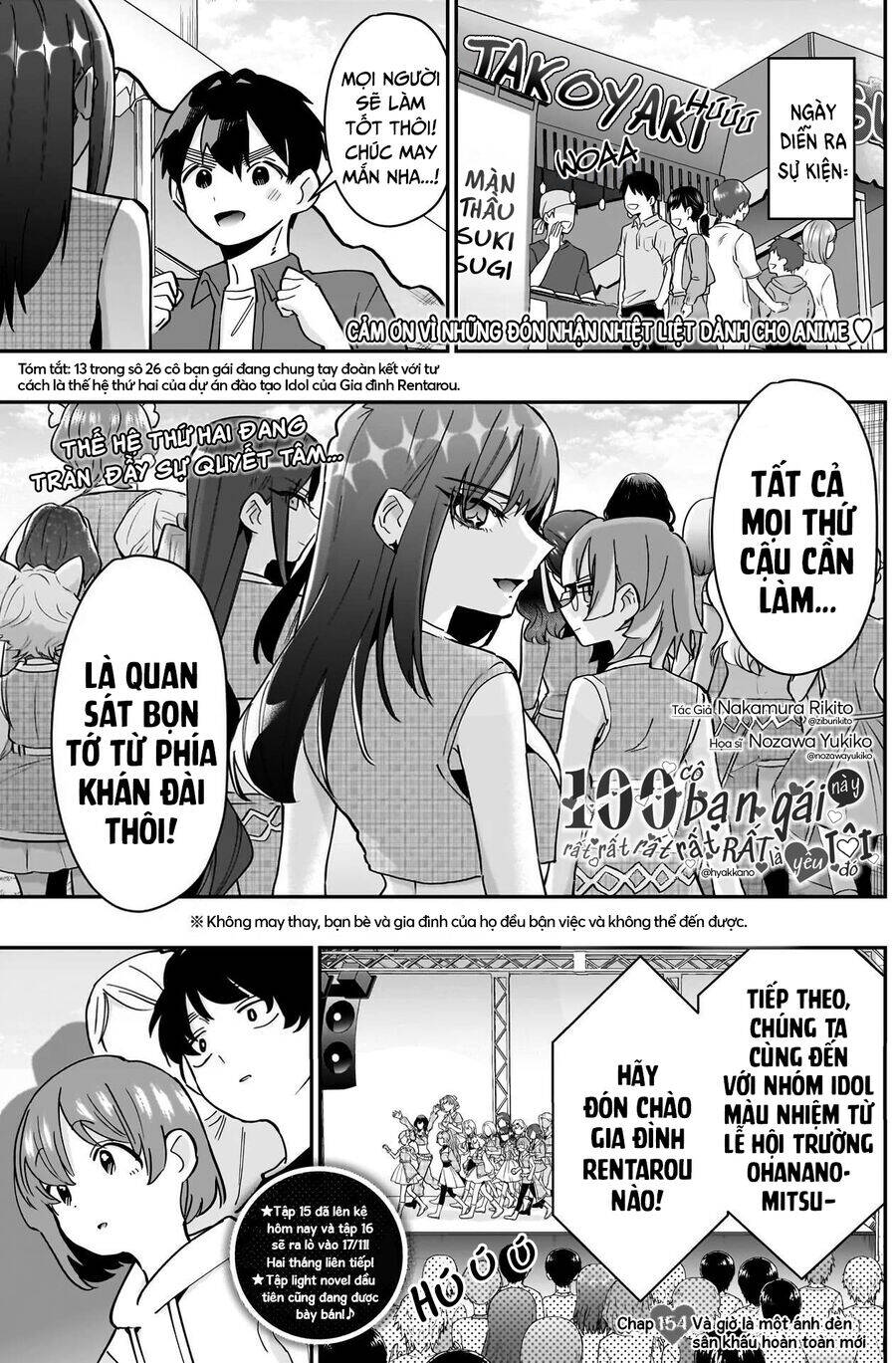 Kimi No Koto Ga Dai Dai Dai Dai Daisuki Na 100-Ri No Kanojo Chap 154 - Next Chap 155