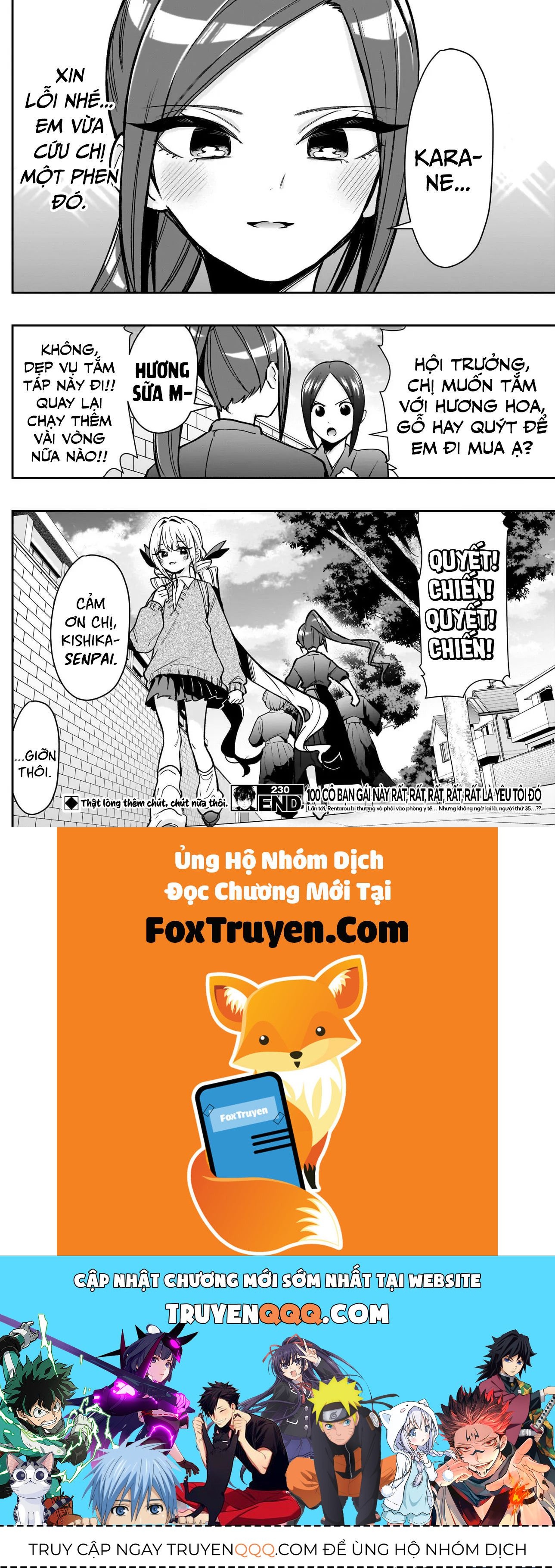 Kimi No Koto Ga Dai Dai Dai Dai Daisuki Na 100-Ri No Kanojo Chap 230 - Next Chap 231