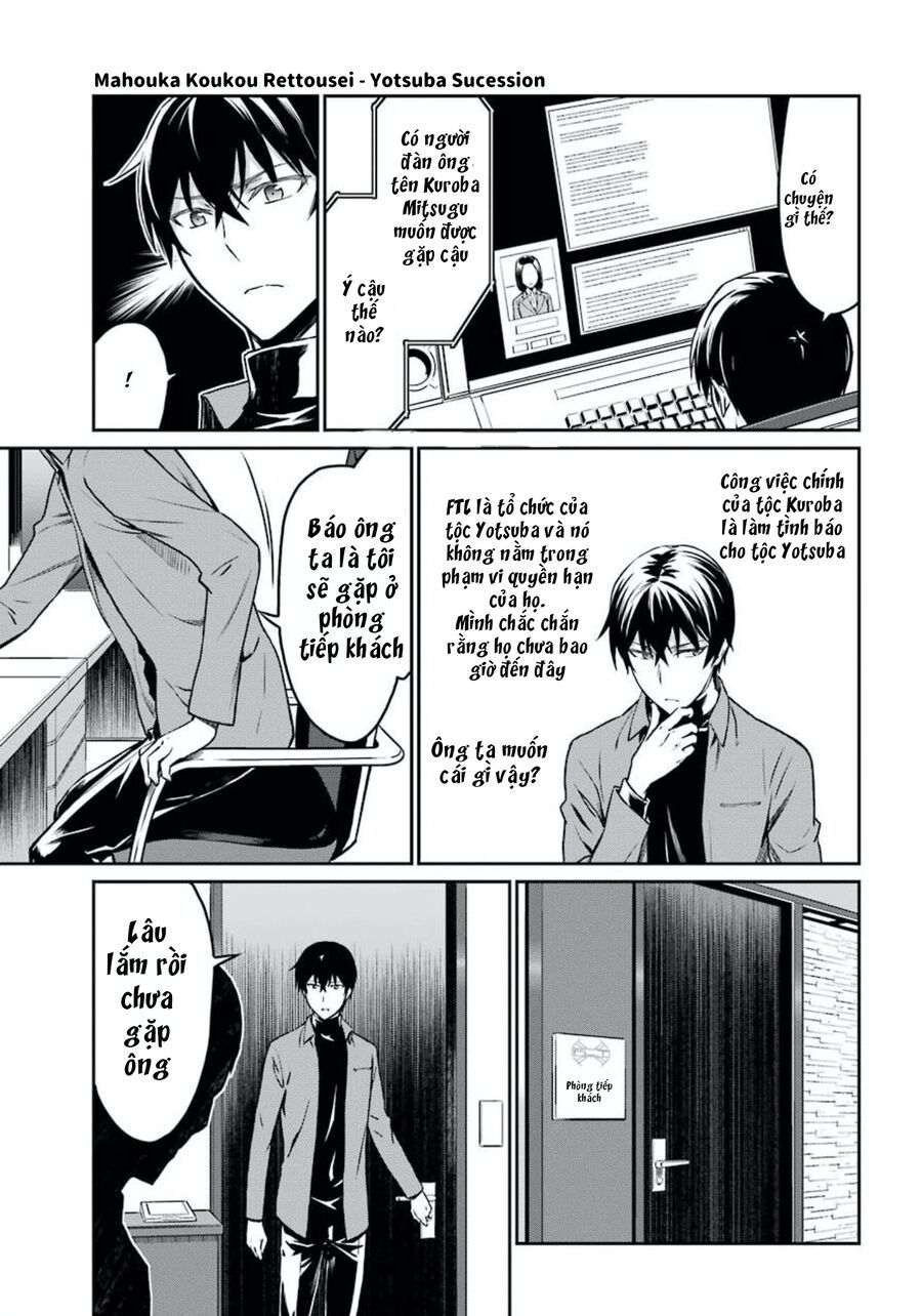 Mahouka Koukou No Rettousei - Yotsuba Keishou-Hen Chap 2 - Next Chap 3
