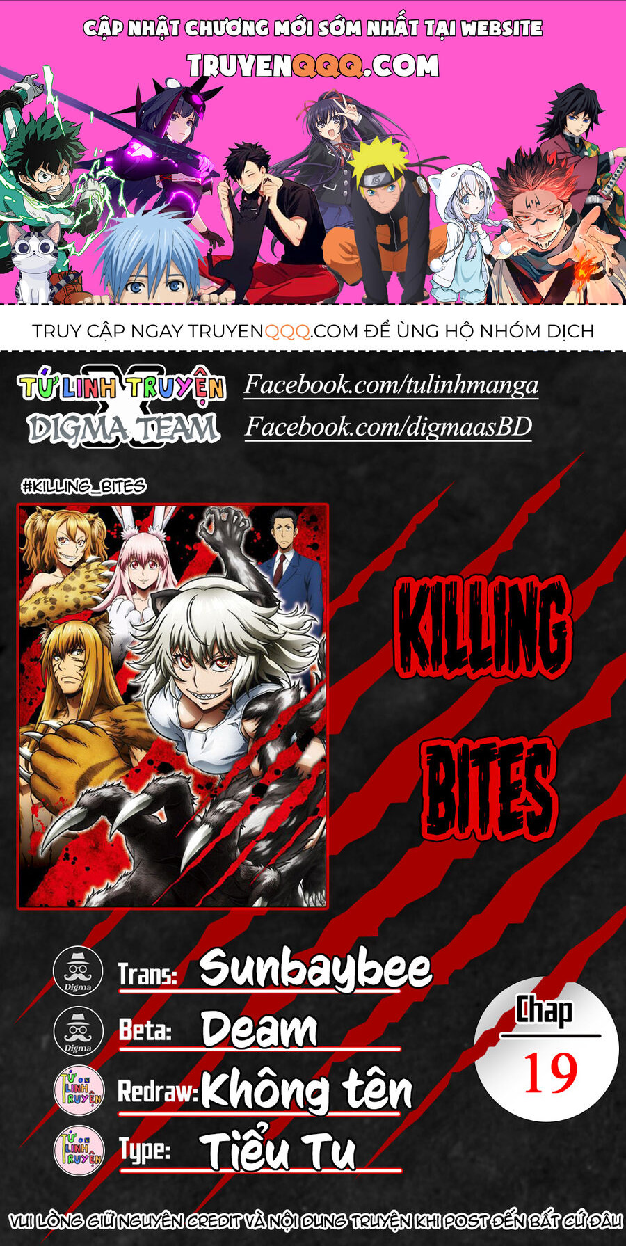Killing Bites Chap 19 - Next Chap 20