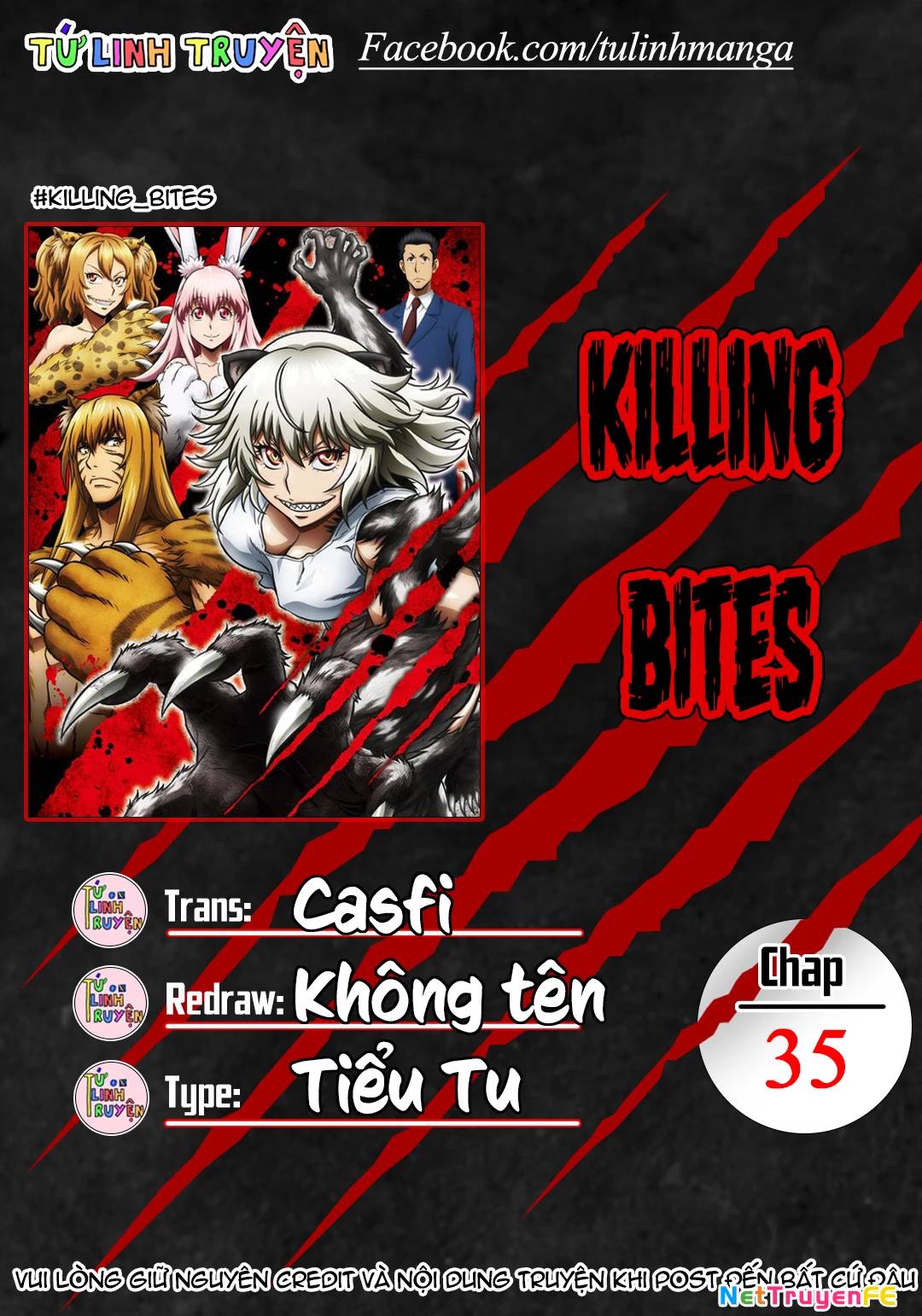 Killing Bites Chap 35 - Next Chap 36
