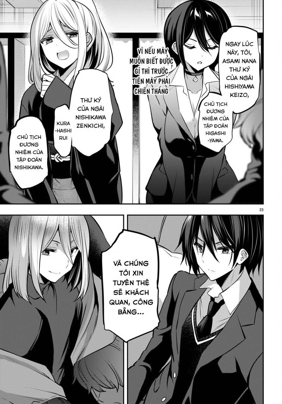 Trò Chơi Sinh Tồn: Chiến Lược Tình Ái Chap 23 - Next Chap 24