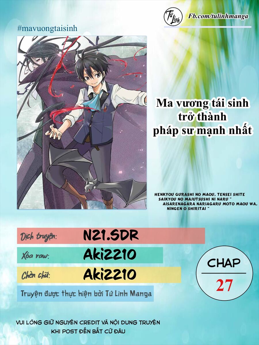 Ma Vương Tái Sinh Trở Thành Pháp Sư Mạnh Nhất Chap 27 - Next Chap 28