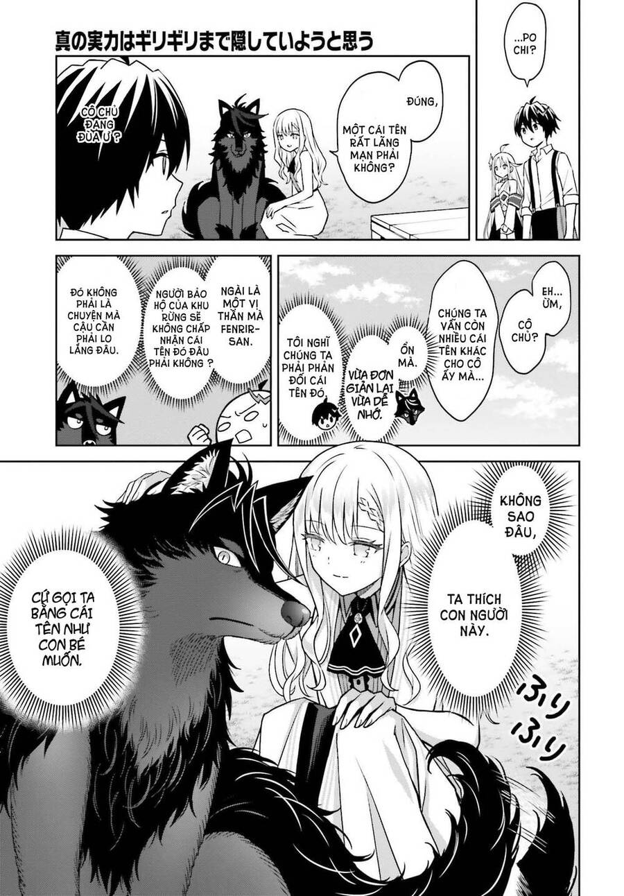 Shin No Jitsuryoku Wa Girigiri Made Kakushite Iyou To Omou Chap 23 - Next Chap 24