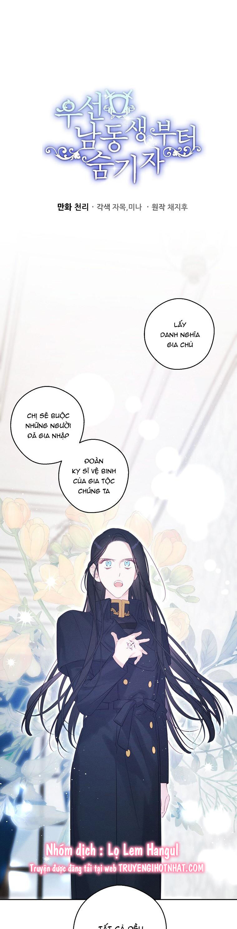 Tôi Phải Giấu Em Trai Trước Đã Chap 70 - Next Chap 71