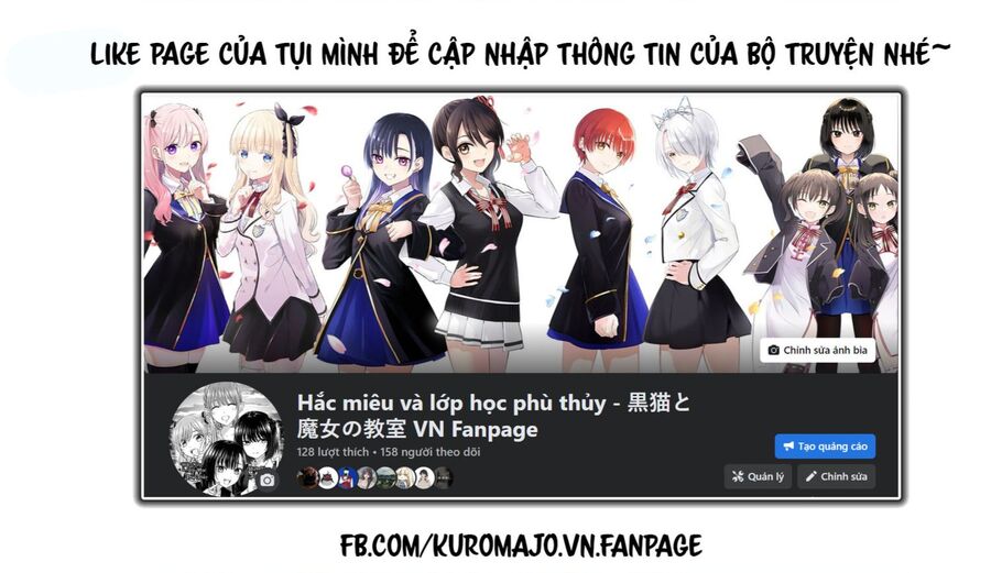 Hắc Miêu Và Lớp Học Phù Thủy Chap 39 - Next Chap 40