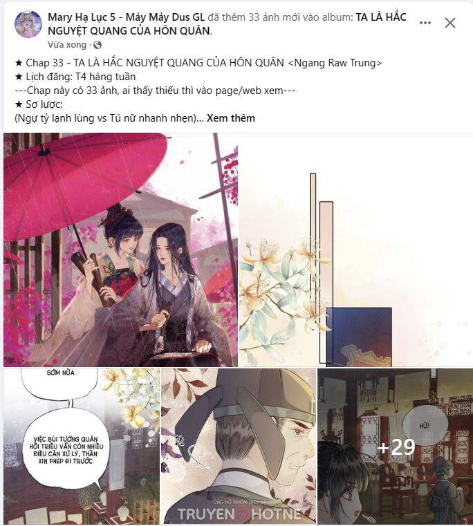 Để Ta Làm Ánh Trăng Đen Của Hôn Quân Chap 33 - Next Chap 34