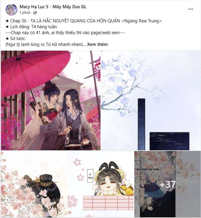 Để Ta Làm Ánh Trăng Đen Của Hôn Quân Chap 36 - Next Chap 37