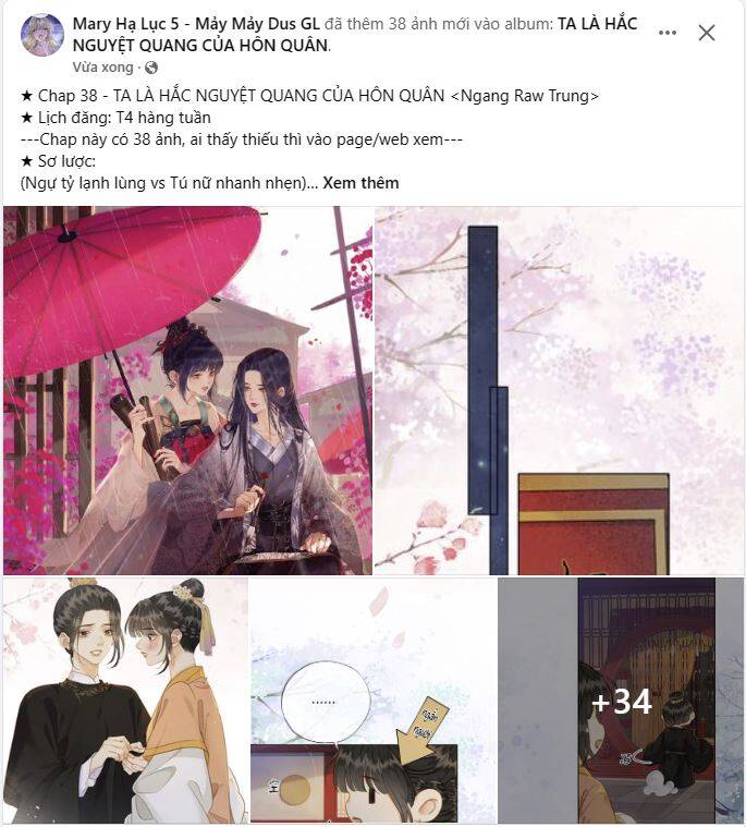 Để Ta Làm Ánh Trăng Đen Của Hôn Quân Chap 38 - Next Chap 39