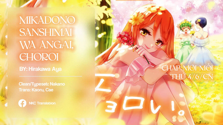 Ba Chị Em Nhà Mikadono Dễ Đối Phó Thật Đấy Chap 14 - Next Chap 15