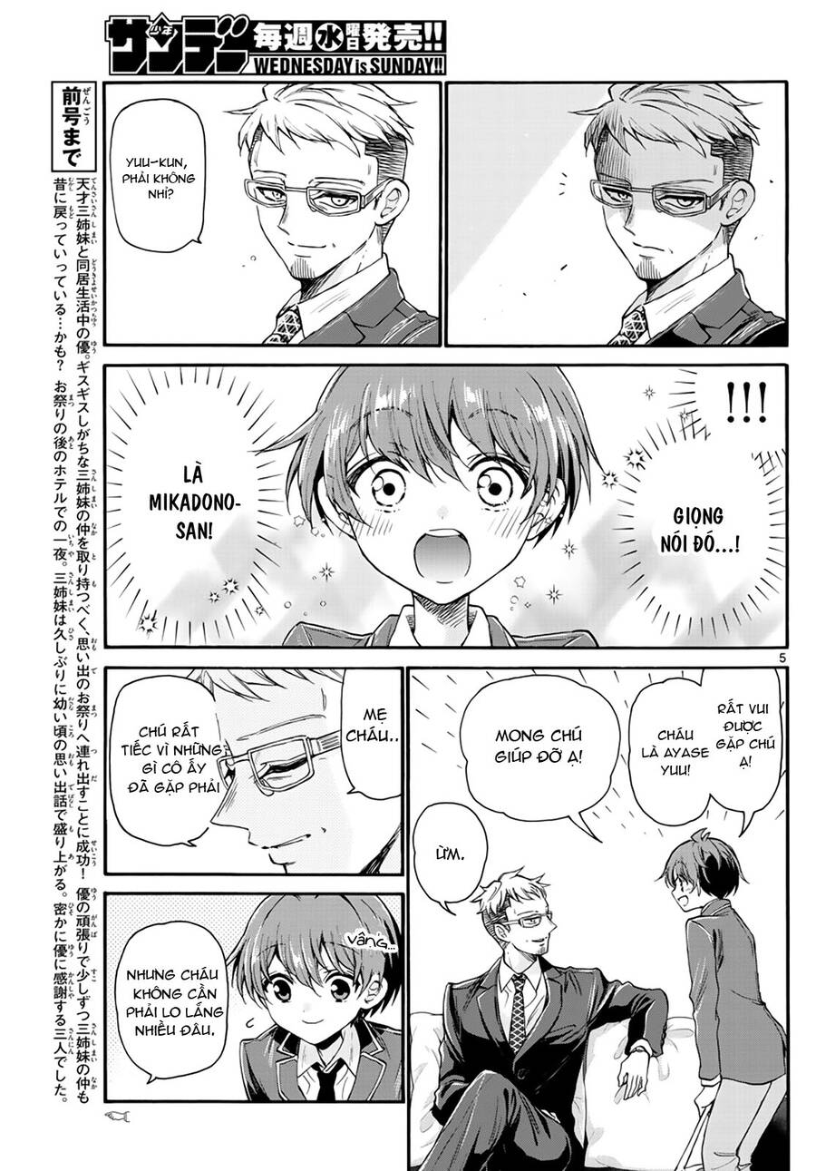 Ba Chị Em Nhà Mikadono Dễ Đối Phó Thật Đấy Chap 14 - Next Chap 15